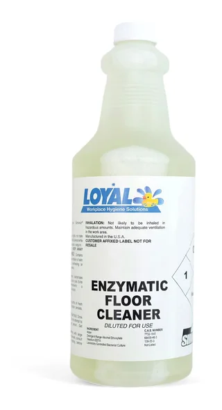 Enzymatic floor cleaner