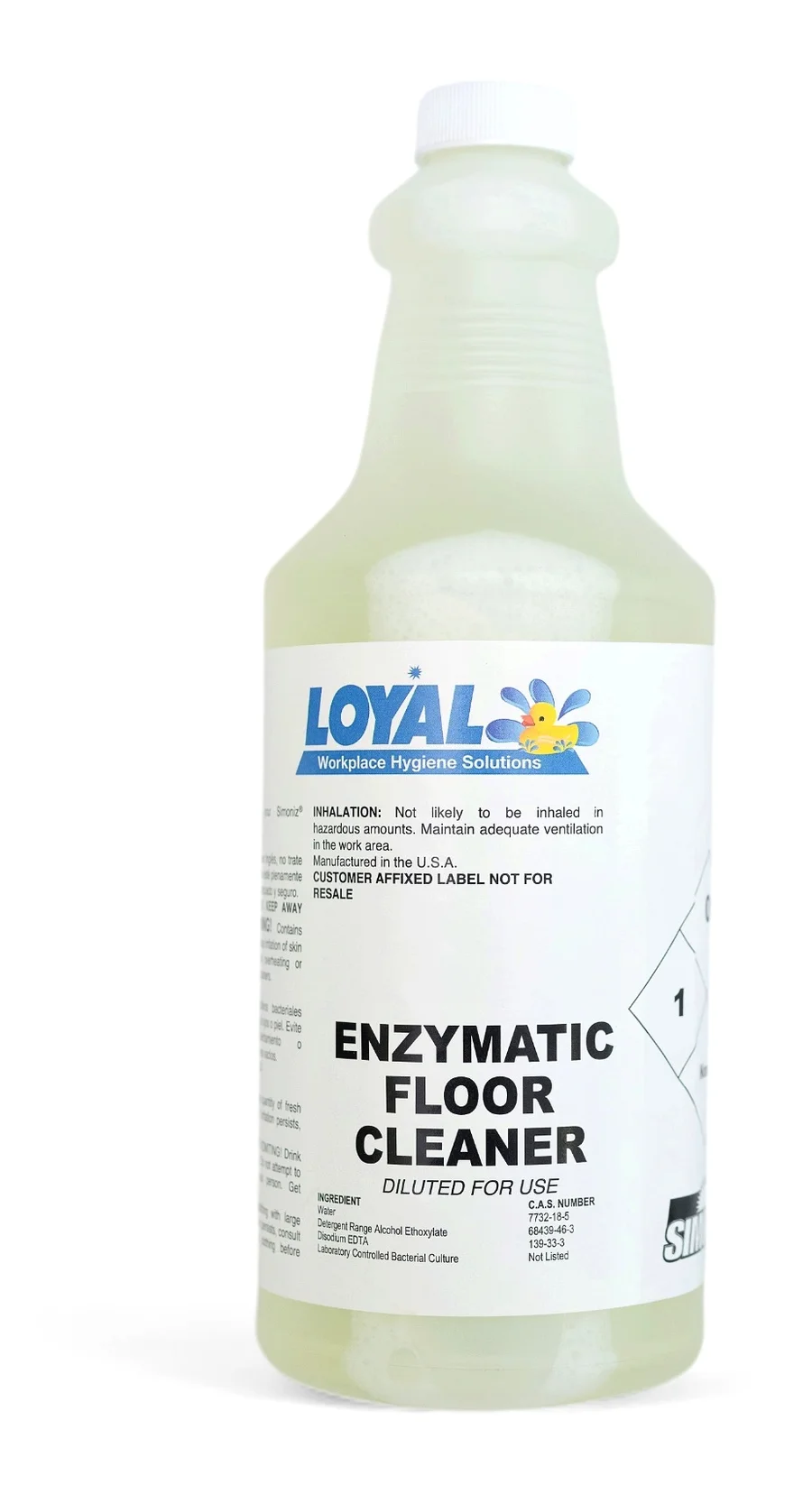 Loyal enzymatic floor cleaner