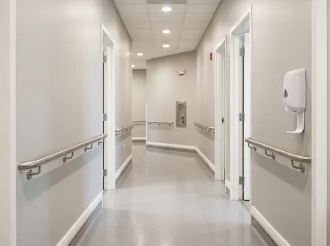 Clinic corridor