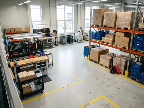 Light manufacturing floor