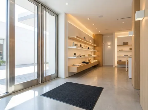 Boutique retail entrance